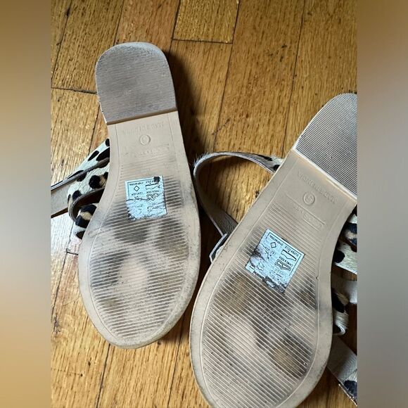 ASOS Design Fion Leopard Print Gladiator Sandals Size 7 VGUC - Picture 5 of 5